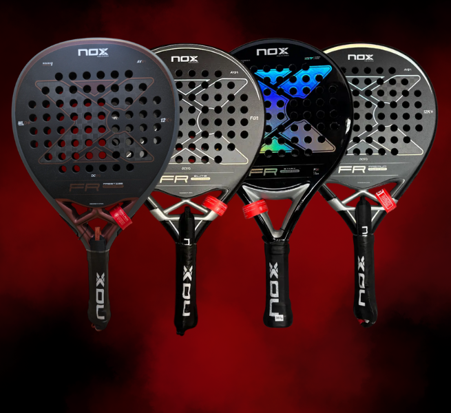 Illustration pack Raquettes de Padel Nox FR Exclusive