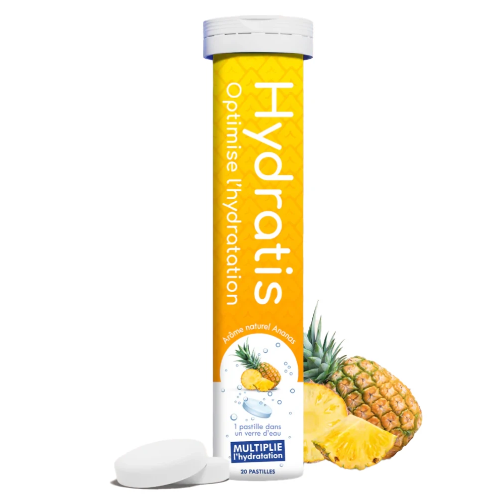 Hydratis solution d'hydratation ananas