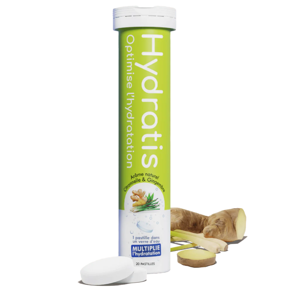Hydratis solution d'hydratation citronnelle-gingembre