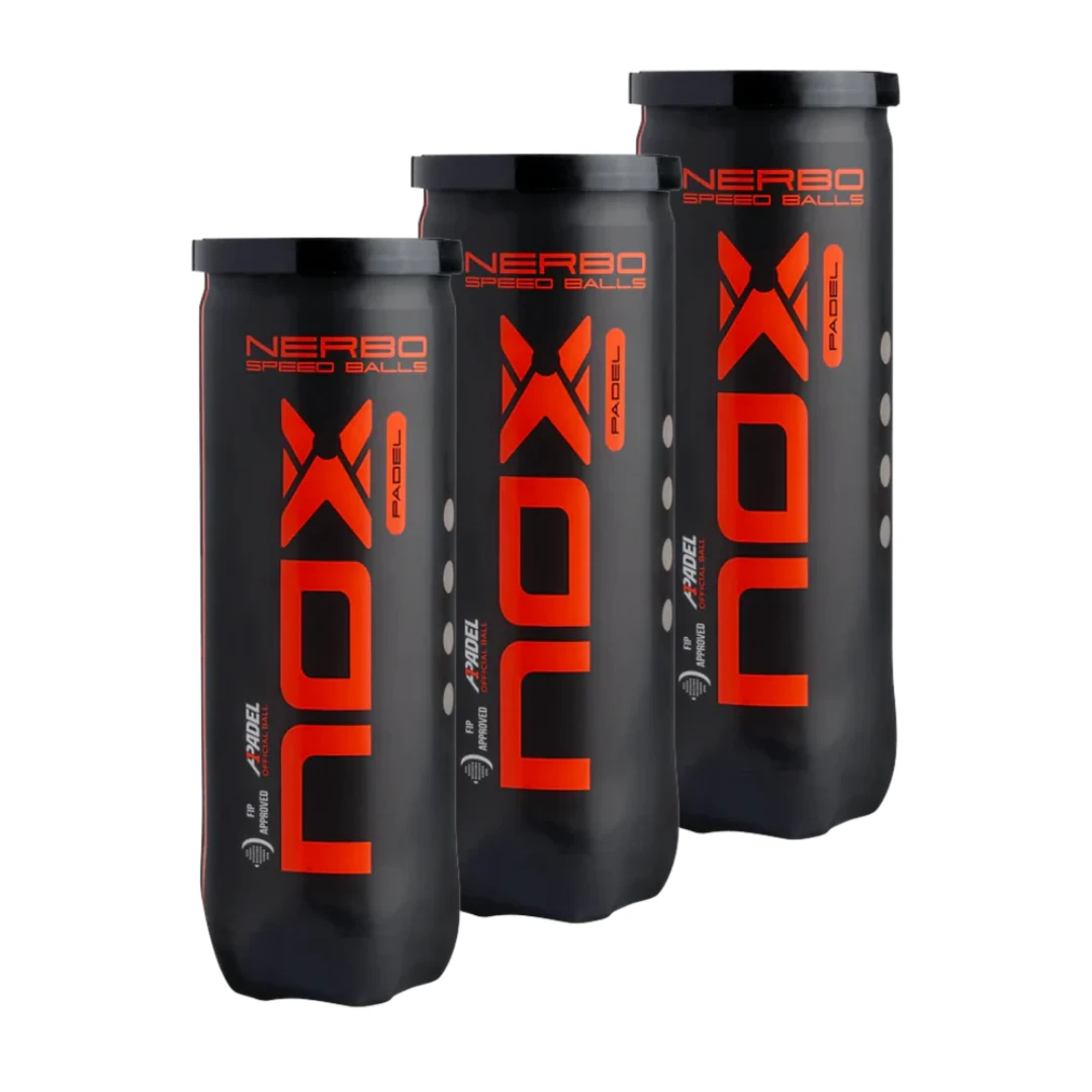 3 tubes de Balles Nox Nerbo Speed