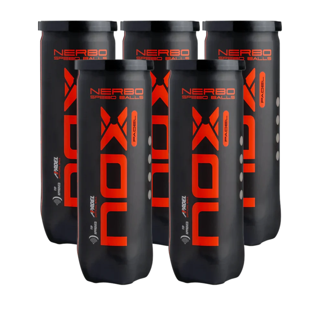 5 tubes de Balles Nox Nerbo Speed