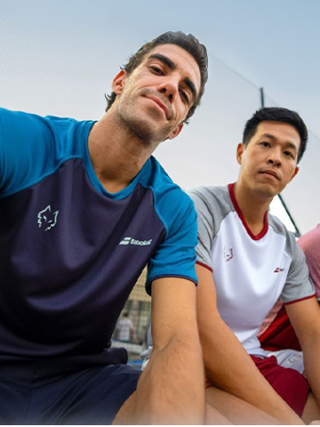 Illustration pack Vêtement de padel