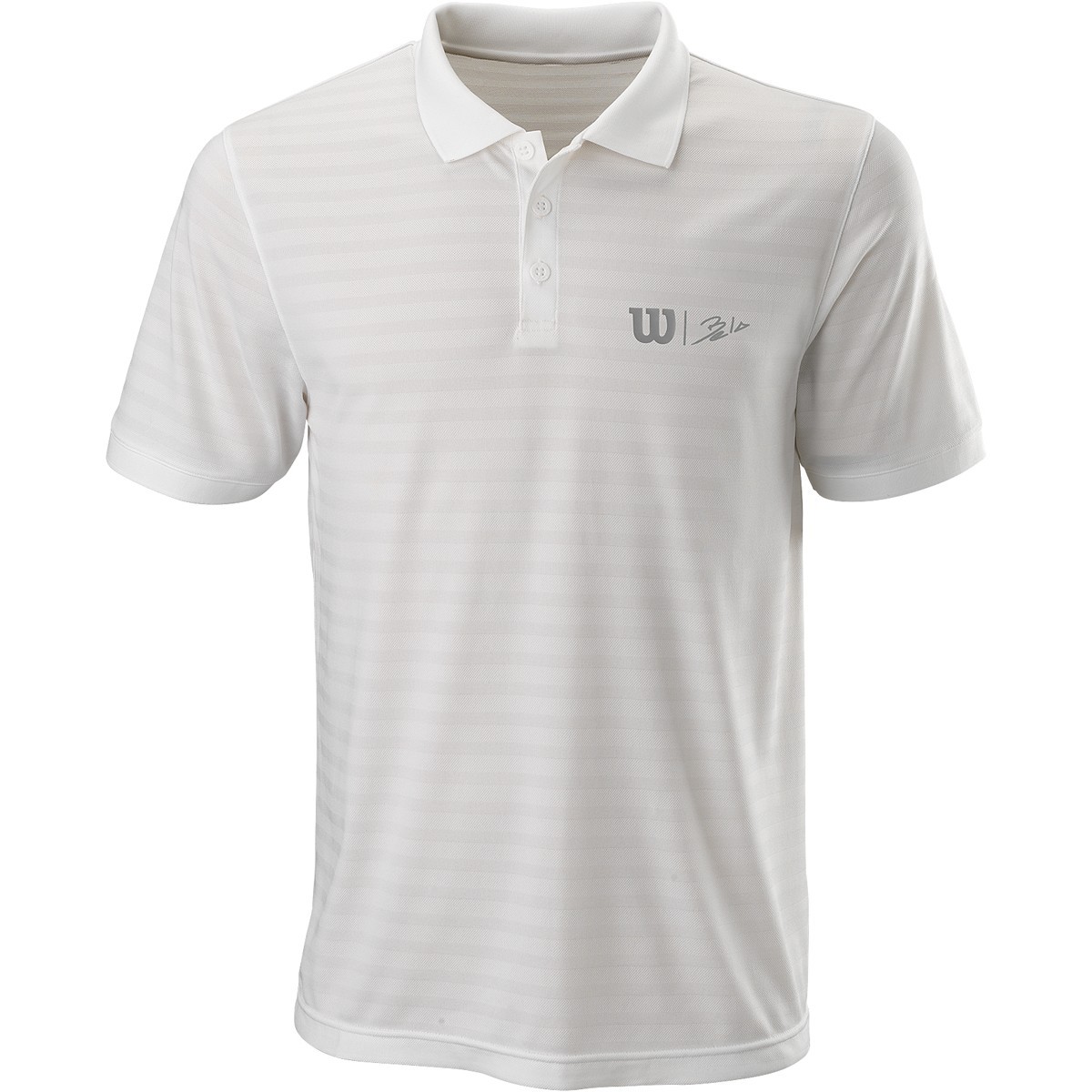 Polo Wilson Bela Stripe Polo II Weiß