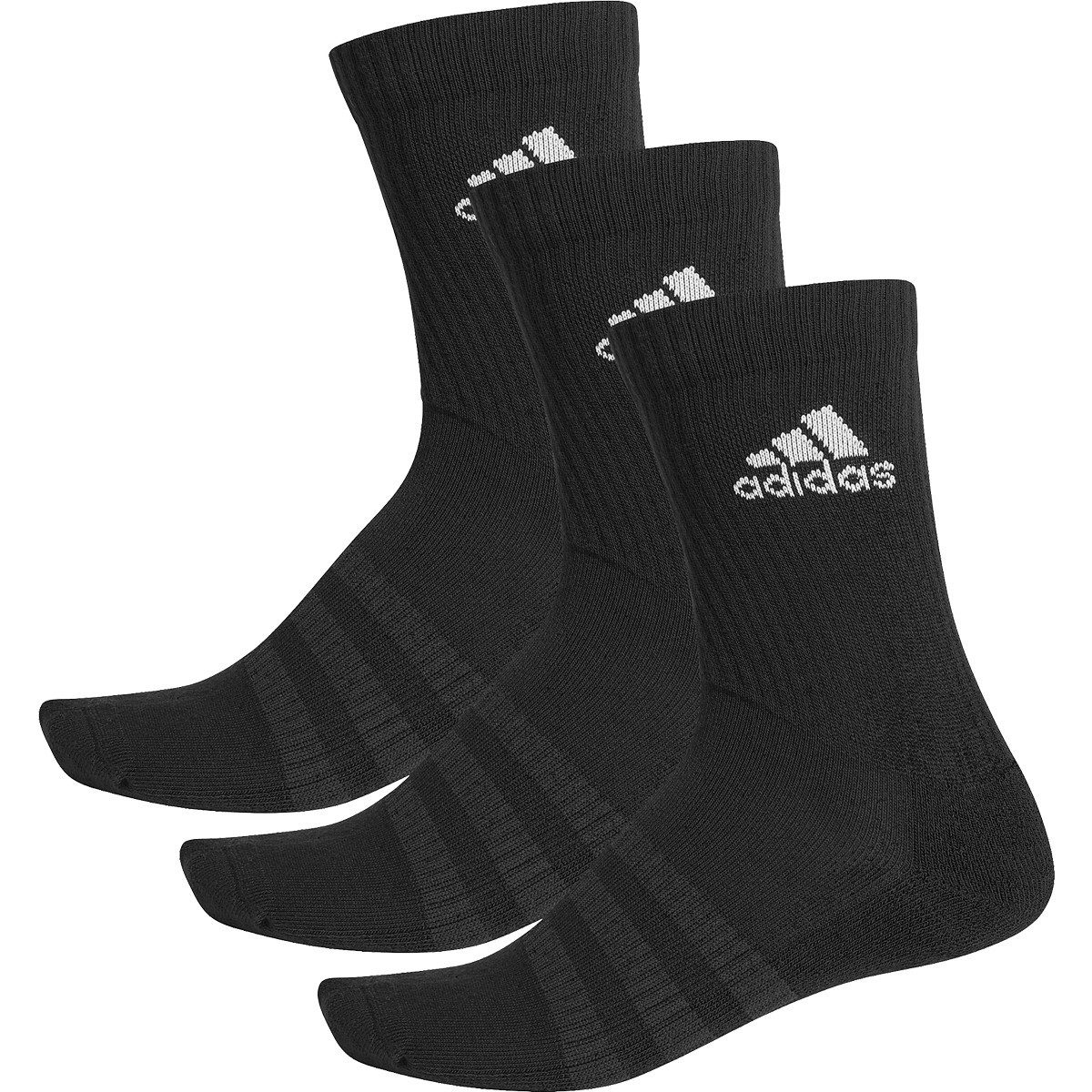 Chaussettes Adidas Cushioned Noires X3