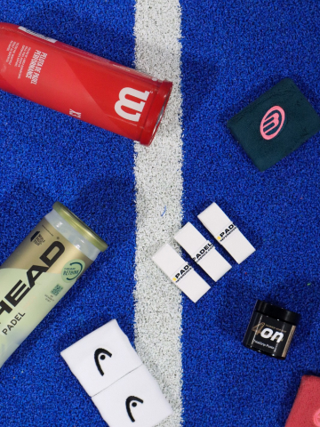 Illustration pack Accessoires de Padel