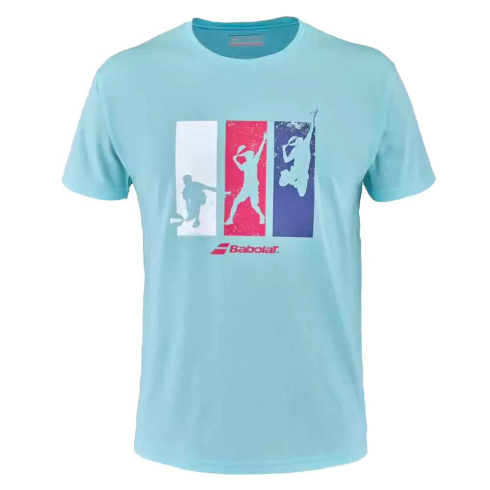 BABOLAT ENGEL BLAUES T-SHIRT