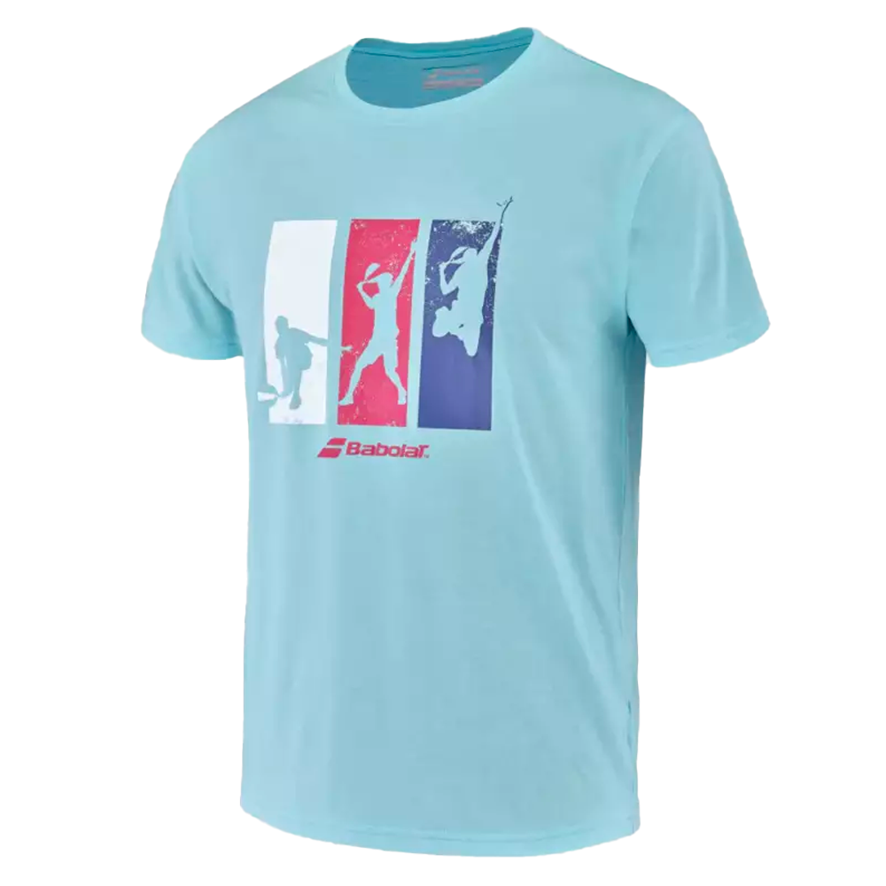 BABOLAT ENGEL BLAUES T-SHIRT