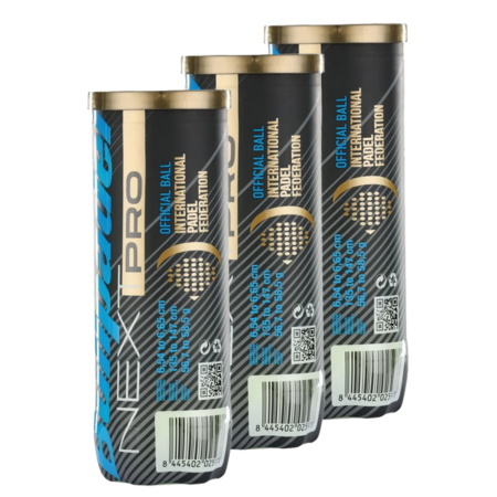 3 tubes de Balles Bullpadel Next Pro
