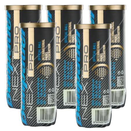 5 tubes De Balles Bullpadel Next Pro