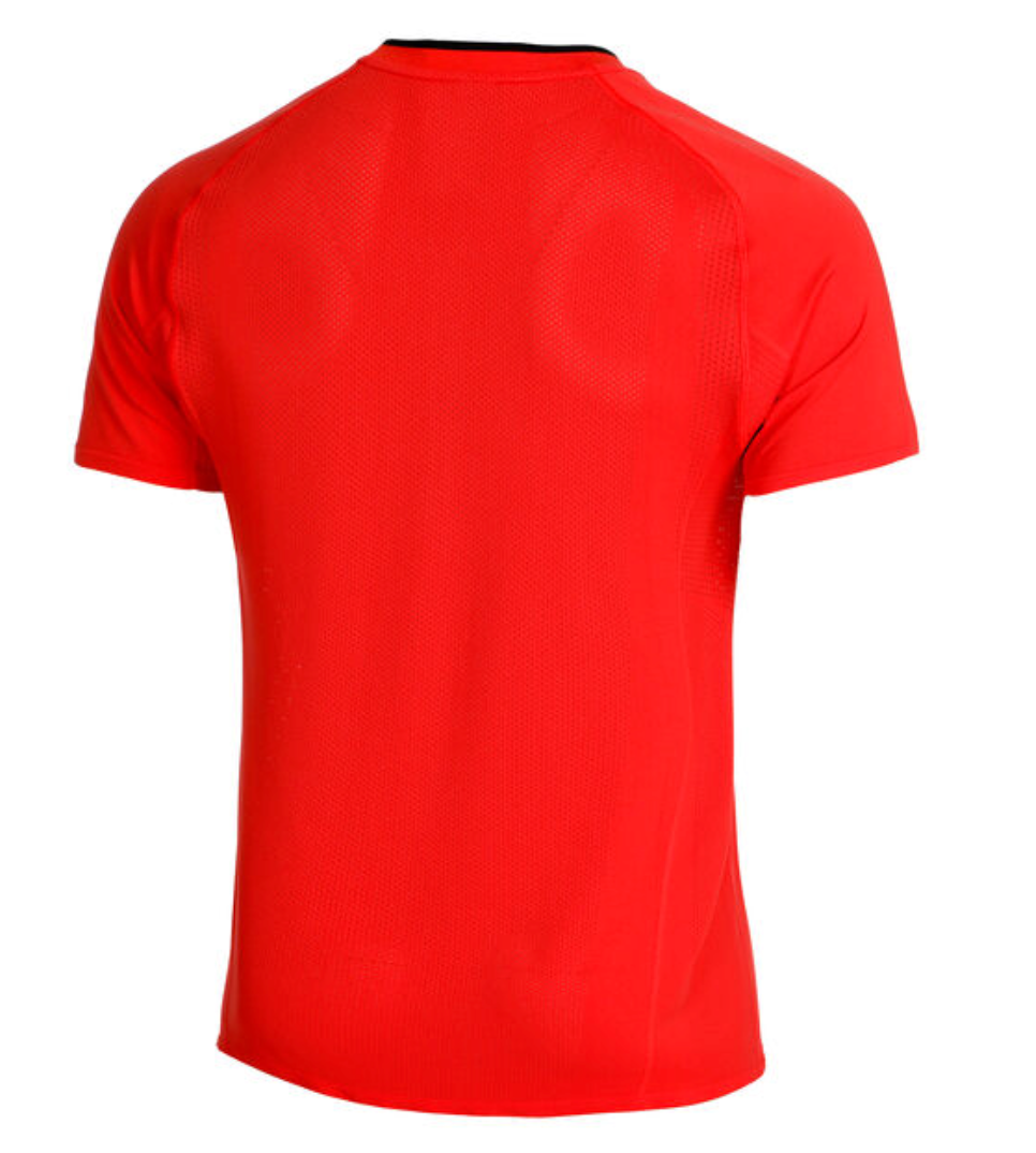 Wilson Series Seamless Henley Half-Zip 2.0 T-Shirt – Rot