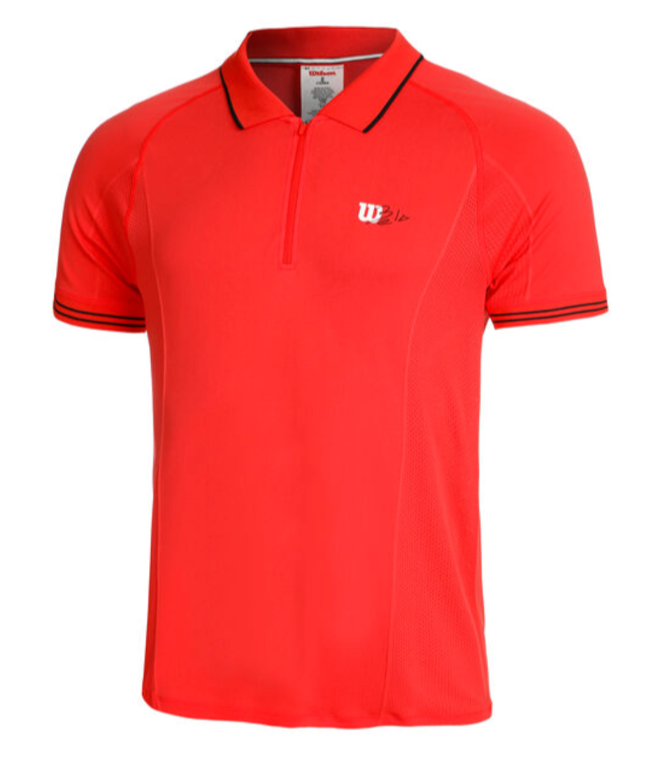 Wilson Seamless Series Poloshirt Rot
