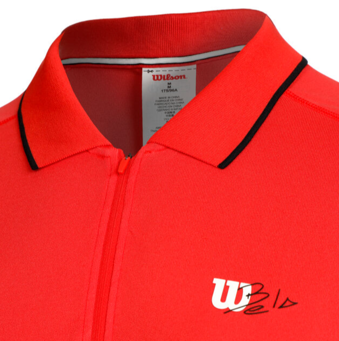 Polo Wilson Seamless series Rouge