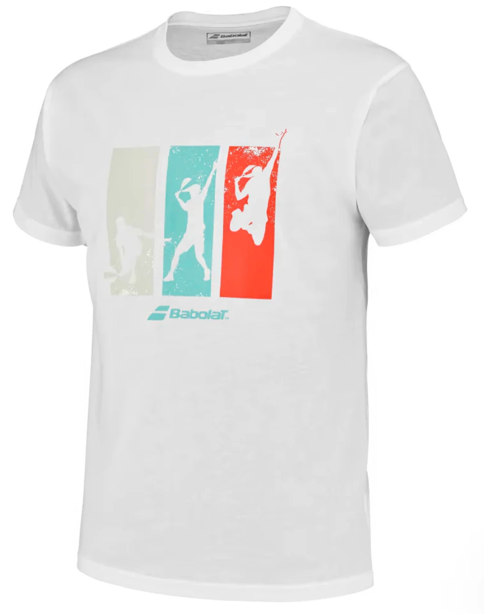 T-SHIRT BABOLAT BLANC