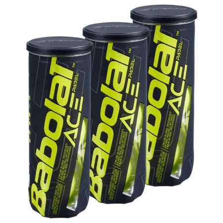 3 tubes De Balles Babolat Ace