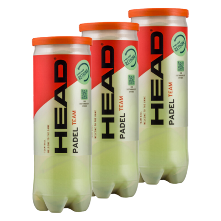 3 Boxes Of Padel Balls Head Padel Team