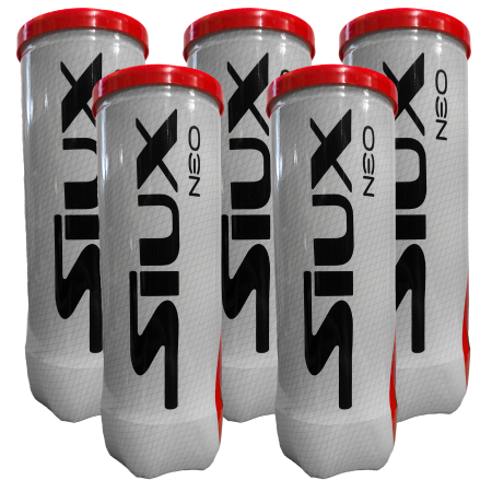 5 dosen SIUX NEO Padelbällen