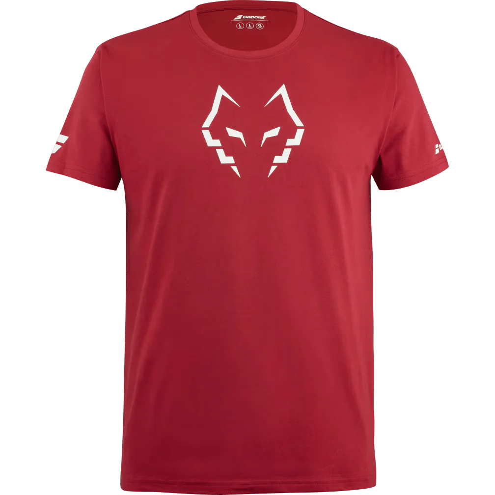 BABOLAT COTTON TEE LEBRON RED T-SHIRT 2024