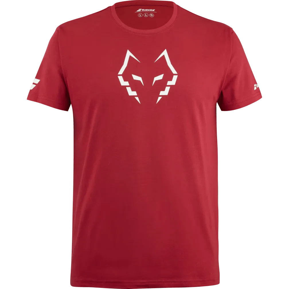 T-SHIRT BABOLAT COTTON TEE LEBRON ROUGE 2024