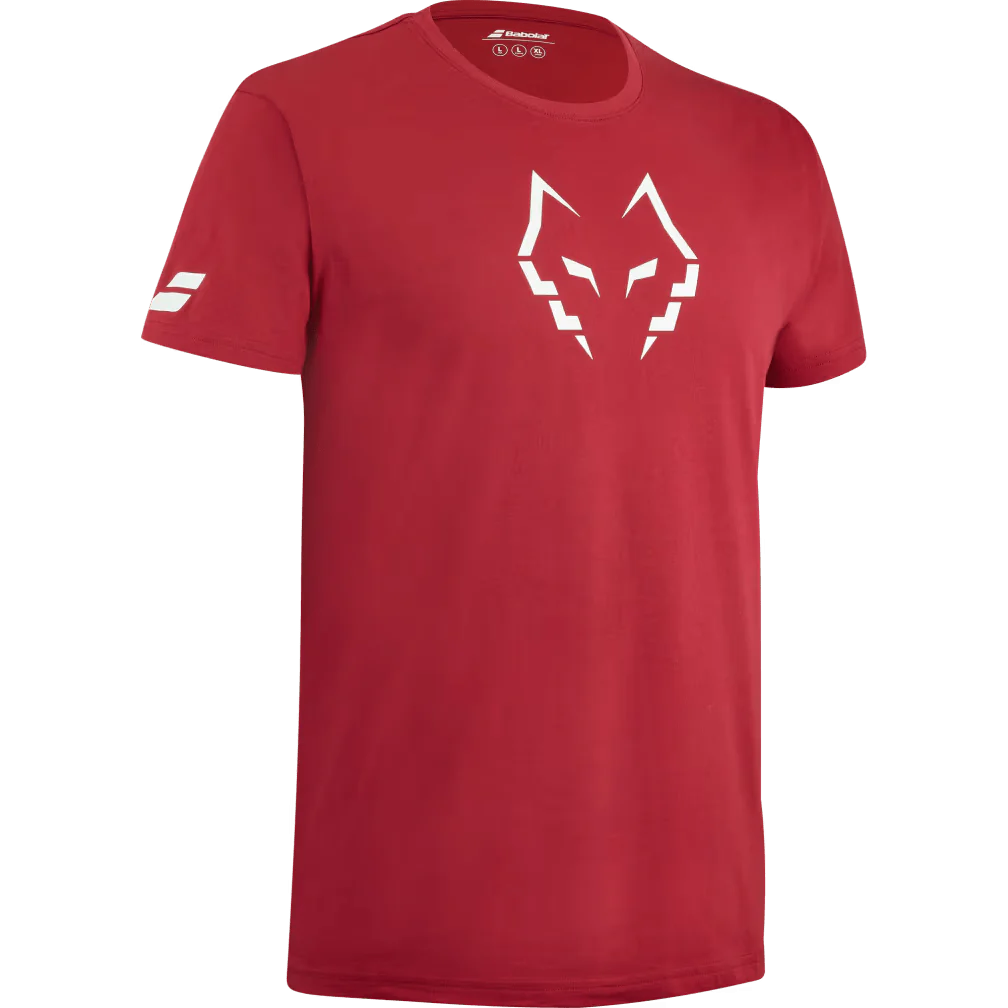 BABOLAT COTTON TEE LEBRON RED T-SHIRT 2024