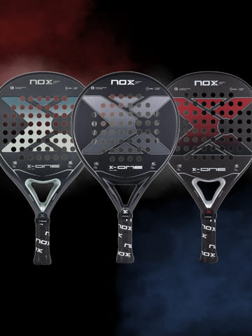 Illustration pack Raquettes de padel nox x-one