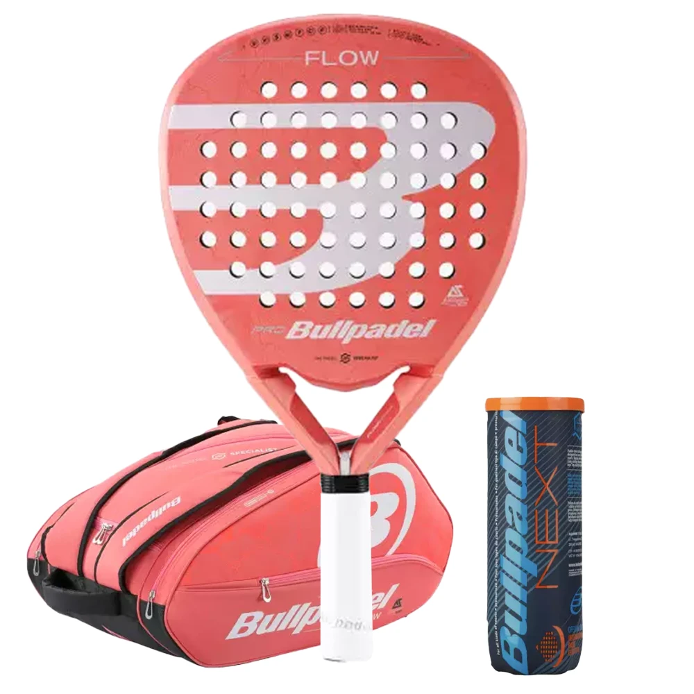 PACK BULLPADEL FLOW WOMAN 2023 + SAC BULLPADEL BP23006 FLOW