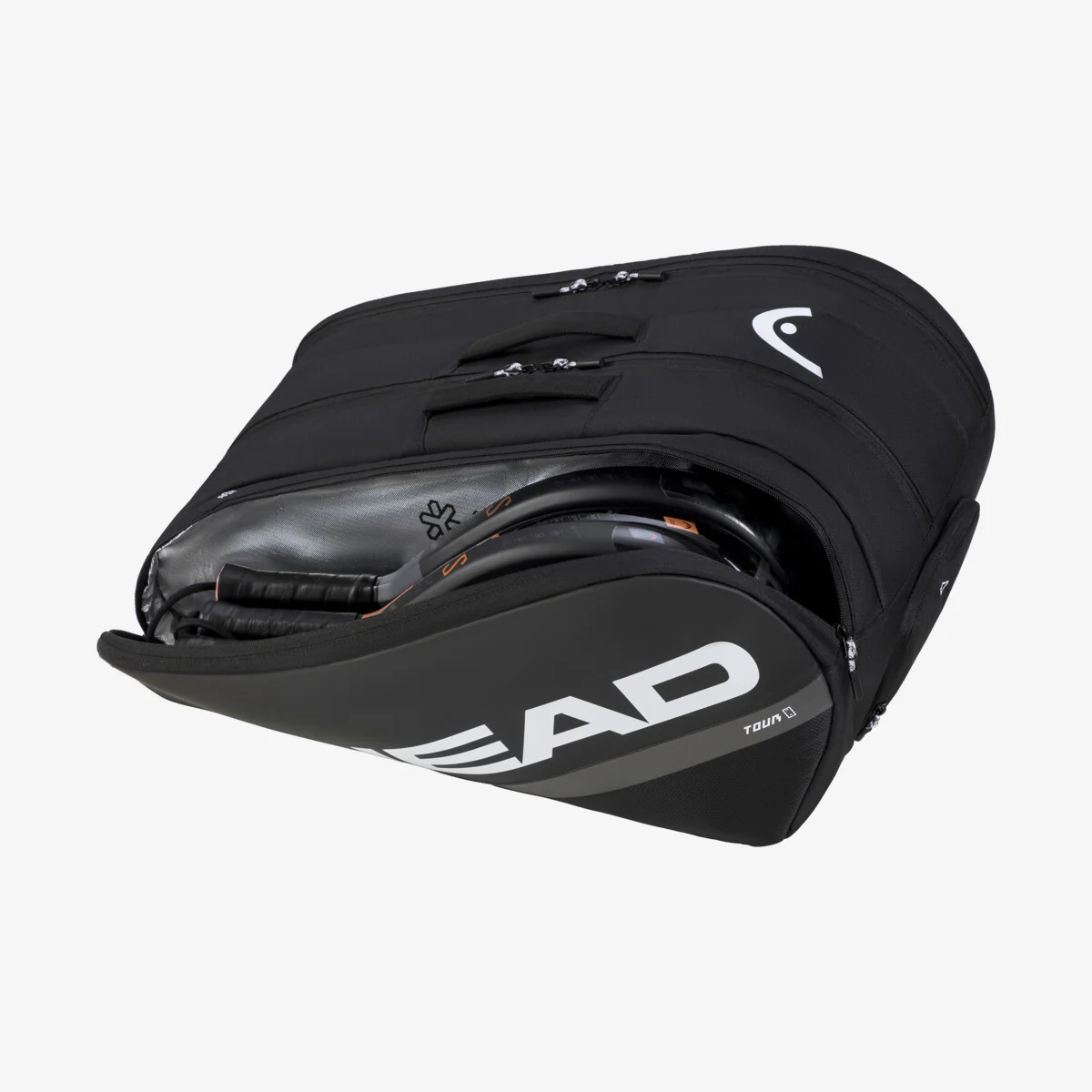 HEAD Tour Padel-Tasche Schwarz/Weiß
