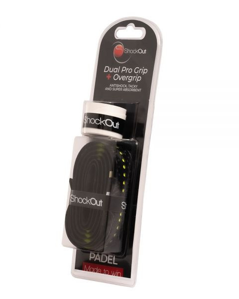 Shockout Duo Grip Pro und Surgrip Schwarz - Gelb