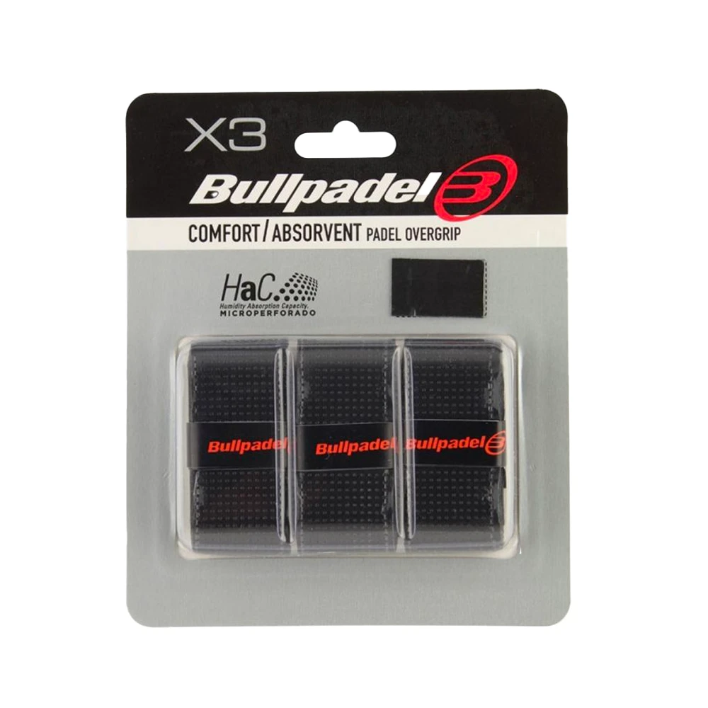 Bullpadel Surgrip Comfort Noir X3