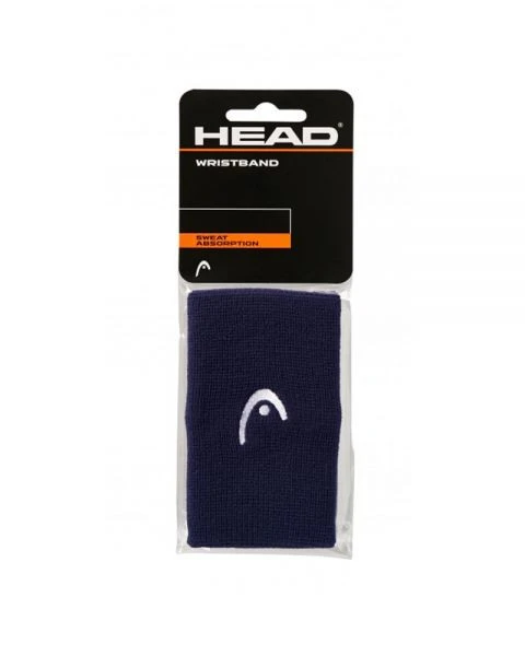 Poignet Head large bleu marine x2 