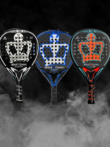Illustration pack Raquettes de padel black crown special