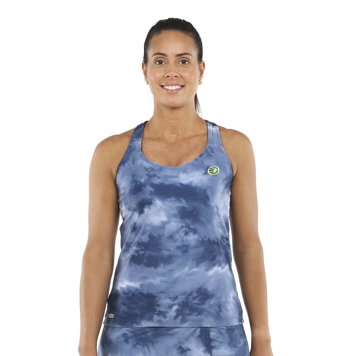 BULLPADEL Egia Blue Gradient T-Shirt für Damen