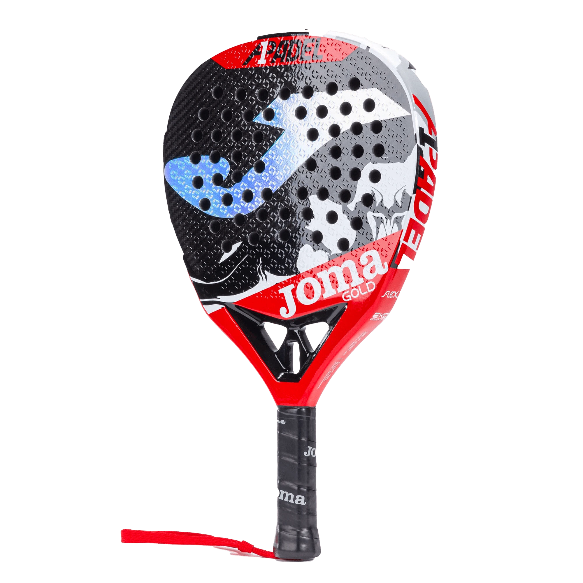 Raquette de padel Joma Gold Pro noir et gris  