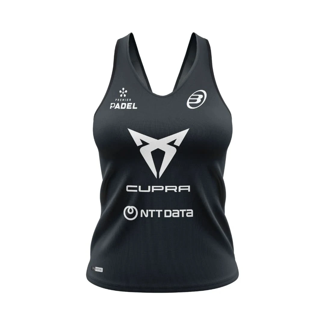 T-SHIRT BULLPADEL BRETE DB NOIR 