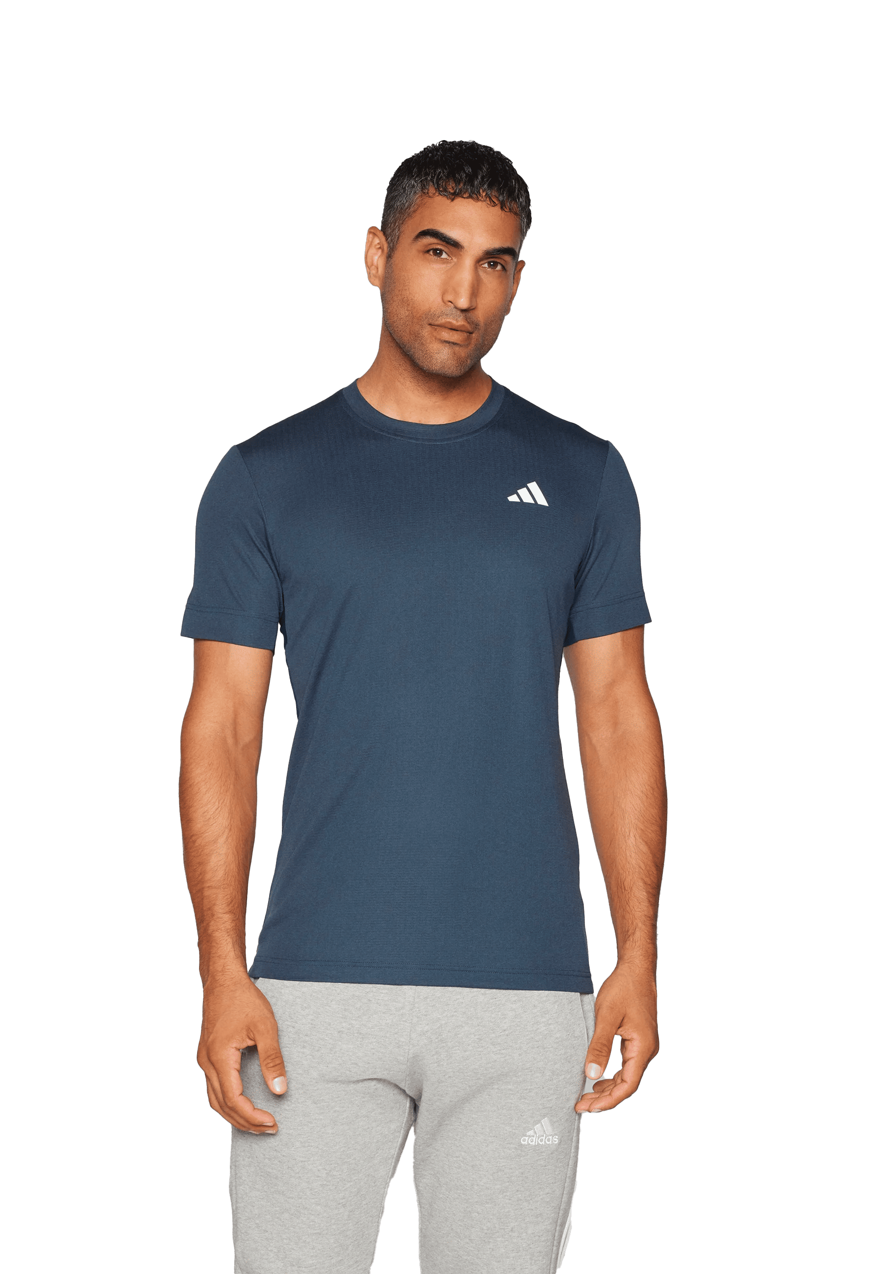 Adidas Freelift 2024 Dunkelblaues T-Shirt